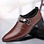 abordables Oxfords Homme-Homme Oxfords Chaussures formelles Chaussures de moine Entreprise Classique du quotidien Bureau et carrière Polyuréthane Mocassins Noir Marron Eté Printemps