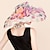 billiga Partyhatt-Organza Kentucky Derby Hat / fascinators / hattar med Blomma 1st Bröllop / Speciellt Tillfälle / Ledigt Hårbonad