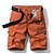 preiswerte Klassiker-Herren Cargo-Shorts Wander-Shorts Reißverschluss Mehrere Taschen Buchstabe Knielang Lässig Täglich Fracht Chino Armeegrün Khaki Mikroelastisch