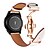 cheap Watch Bands for Samsung-1 pcs Smart Watch Band for Samsung Galaxy Watch 5 40/44mm Gear Sport / S2 Classic Watch 5 Pro 45MM Watch 4 40/44mm Watch 4 Classic 42/46mm 20mm 22mm Genuine Leather Smartwatch Strap Luxury Adjustable