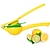 זול כלי בישול וגאדג&#039;טים למטבח-מסחטת לימון ליים 2 ב-1 - מסחטת מיצים ידנית מסחטת לימון - מסחטת הדרים ידנית לחילוץ מקסימלי (אטול צהוב וכחול תוסס)
