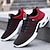 cheap Men&#039;s Sneakers-Men&#039;s Unisex Sneakers Sporty Casual Classic Outdoor Athletic Daily Running Shoes Rubber Black Red Blue Winter Fall Spring