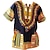 cheap Afrocentric Fashion-Men&#039;s Modern African Outfits Plus Size African Print Dashiki Masquerade Adults Top Party