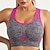cheap Bras-sports bra women&#039;s running, shock-proof, paired breasts, yoga vest, large size, no steel ring, gathering fitness sports underwear