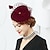 baratos Chapéus e Fascinators-Chapéus de fascinantes de pena de lã Chapéu de estilo clássico feminino