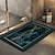 abordables Tapis de salle de bains absorbants-Tapis de bain en terre de diatomées motif marbre super absorbant tapis de salle de bain créatif velours corail nouveau design