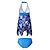 cheap Tankinis-Women&#039;s Swimwear Tankini 2 Piece Plus Size Swimsuit Push Up Open Back for Big Busts Print Floral Print Blue Halter V Wire Bathing Suits New Casual Vacation / Modern / Padded Bras