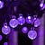 Недорогие LED ленты-солнечные струнные фонари светодиодные уличные фонари 6.5 м 30 светодиодов набор монтажный кронштейн теплый белый свадьба праздник патио сад 3 в