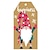 voordelige Event &amp; Party Supplies-100 stuks Kerstmis Kerstman Kaart Gefeliciteerd kaarten Wenskaarten voor Geschenk Decoratie Feesten 2.0*1.2 inch(es) kraftpapier