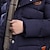 cheap Outerwear-Kids Boys Winter Coat Long Sleeve Outerwear Plain Pocket Keep Warm Active Daily Jacket 4-12 Years Wine Navy Blue
