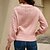 cheap Cardigans-Women&#039;s Cardigan Sweater Jumper Cable Knit Button Knitted V Neck Pure Color Outdoor Daily Stylish Casual Winter Fall Green Black S M L