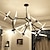 voordelige Hanglampen-170 cm spoetnik design hanglamp metaal artistieke stijl sputnik mini geschilderde afwerkingen nordic style 220-240v