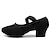 levne Baletní boty-sun Lisa dámská baletní obuv plesová obuv trénink výkon cvičení podpatek tlustý podpatek gumová podrážka šněrovací gumička dospělí černá