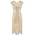 Χαμηλού Κόστους Great Gatsby-Το Great Gatsby Τσάρλεστον Δροσμός 20ετών 1920 Κοκτέιλ Φόρεμα Vintage Φόρεμα Φανελάκι φόρεμα Φόρεμα χορού Φορέματα χορού Γυναικεία Πούλιες Στολές Πεπαλαιωμένο Μεταμφίεση Πάρτι Καλωσόρισμα Χοροεσπερίδα
