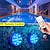 economico Luci subacquee-Submersible lights 13 leds pool pond light rgb with remote underwater night light ip68 magnet bright lamp for pond aquarium new 2022