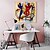 cheap Abstract Paintings-Mintura Handmade Cartoon Oil Paintings On Canvas Wall Art Decoration Modern Abstract Picture For Home Decor Rolled Frameless Unstretched Painting