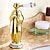 cheap Classical-Bathroom Sink Faucet,Single Handle One Hole Brass Standard Spout,Brass Vintage Bathroom Sink Faucet Contain with Hot and Cold Water
