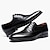 cheap Men&#039;s Oxfords-Men&#039;s Oxfords Derby Shoes Formal Shoes Dress Shoes Tuxedos Shoes Business British Wedding Party &amp; Evening PU Lace-up Black Brown Spring Fall
