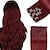 abordables Extensiones de cabello con clip-Recortar en Extensiones de cabello Pelo Natural 8 piezas Paquete Recto Color natural Extensiones de cabello