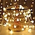 billige LED-kædelys-10m 80leds globus string lights mini bold med fjernbetjening led julelys bold string lights 10m 80led 8 modes belysning vandtæt fe lys bryllupsfest have soveværelse boligindretning