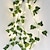 ieftine Fâșii LED-plante artificiale led șir de lumină 2m rampant frunză verde acasă nuntă în aer liber iedera viță de vie lumini de zâne lampă de decorare diy suspendat grădină curte curte (fără baterie)