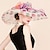 abordables Sombreros de fiesta-Organdí Sombrero Derby De Kentucky / Fascinators / Sombreros con Flor 1 PC Boda / Ocasión especial / Casual Celada