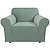 billige Lænestolsdækning og armless stolovertræk-strækstol sofa betræk 1-delt sofa sofa betræk lænestol betræk møbelbeskytter blød med elastisk bund til børn, kæledyr. spandex jacquard stof lille tern salviegrøn