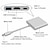 ieftine Cabluri-LITBest USB 3.0 USB C Huburi 6 porturi OTG Mufa USB cu HDMI 1.4 USB 3.0 USB C USB 3.0*1 Livrarea energiei Pentru