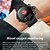 billige Smartwatches-696 HM09 Smart Watch 1.32 inch Smartur Bluetooth Skridtæller Samtalepåmindelse Sleeptracker Kompatibel med Android iOS Herre Handsfree opkald Beskedpåmindelse Brugerdefineret opkald IP 67 31 mm