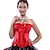 voordelige Korsetten-kostuum korset&amp;amp; bustier dames plus size sexy kanten bovenbuste korsetten voor buikcontrole push-up date valentijnsdag corset top