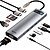 ieftine Huburi &amp; switch-uri USB-LITBest USB 3.0 USB C Huburi 11 porturi Înaltă Viteză OTG Mufa USB cu HDMI 2.0 VGA RJ45 12V 1.5A Livrarea energiei Pentru