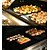 billige Kjøkkenutstyr og -redskap-2 stk tykk ptfe grillgrillmatte non-stick gjenbrukbar bbq grillmatter ark grillfolie bbq liner