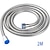 cheap Faucet Accessories-Stainless Steel Flexible Shower Hose Long Bathroom Shower Water Hose Extension Plumbing Pipe Pulling Tube Bathroom Accessories G1/2