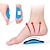 זול סוליות ורפידות-1 זוג מדרסים אורטופדיים eva רפידות תמיכה לקשת רגליים שטוחות לגברים &amp; נשים לספורט &amp; valgus varus feeten לספורט &amp; האור האיר