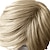 levne Kostýmová paruka-pánská blond paruka krátké přírodní vrstvené paruky syntetická tepelně odolná cosplay paruka pro muže
