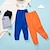 رخيصةأون ملابس تحتية-للصبيان 3D لون سادة بنطال الصيف الخريف نشيط أساسي قطن أطفال 3-10 سنوات فضفاض مناسب للبس اليومي عادي