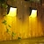 abordables Appliques d&#039;extérieur-2 pièces solaire étape mur clôture lumière extérieure étanche jardin décoration cour lumière maison led applique murale