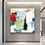 levne Abstraktní malby-ručně vyráběné ručně malované olejomalba nástěnné umělecké obrázky domácí dekorace výzdoba válcované plátno bez rámu unstretched
