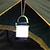 abordables Lampes de poche et lumières de camping-lanterne de camping gonflable solaire s&#039;allume multi-fonction solaire blanc chaud jaune 3.7 v éclairage extérieur cour jardin 10 perles led