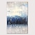 levne Abstraktní malby-ruční olejomalba plátno umělecká dekorace abstraktní nůž malba krajina bluefor domácí výzdoba válcovaná bezrámová nenatažená malba