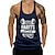 cheap Running Tee &amp; Tank Tops-Men&#039;s Workout Tank Top Running Tank Top Sleeveless Top Athletic Athleisure Breathable Quick Dry Soft Fitness Gym Workout Running Sportswear Activewear Graphic Dark Navy / Micro-elastic