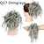 זול שיניונים (פקעות)-קוקו עם רצועת גומי אלסטית תוספות שיער סינטטי תוספות שיער סינטטי תוספות קוקו לנשים