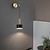 billiga Vägglampor för inomhusbelysning-inomhus modern nordisk stil inomhus vägglampor vardagsrum sovrum järn vägglampa 85~265v