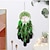 baratos Espanta-espíritos-vida da árvore verde apanhador de sonhos presente artesanal gancho de penas sino de vento ornamento de parede decoração arte estilo boho 16*70cm