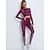 billiga Set och One-Pieces-Dam Set med sportkläder Träningsset Vinter 2 st Beskuren Rand Damasker Magtröja Gul Rosa Elastan Yoga Kondition Gymträning Magkontroll Rumplyft Andningsfunktion Sport Sportkläder Elastisk