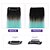 cheap Human Hair Extensions-Clip In Hair Extensions Remy Human Hair 1 PCS Pack Straight Black Blue Hair Extensions / Daily Wear