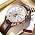 preiswerte Quarz-Uhren-poedagar marke herrenuhren luxus leuchtende wasserdichte quarzuhr leder mode kalender armbanduhr