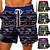 cheap Rash Guard Shirts &amp; Rash Guard Suits-Men&#039;s Swim Trunks Swim Shorts Quick Dry Board Shorts Bathing Suit Compression Liner with Pockets Drawstring Swimming Surfing Beach Water Sports Printed Spring Summer