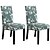 Недорогие чехол для обеденного стула-чехлы на стулья для столовой, набор из 2 предметов, эластичные чехлы для кухонных стульев с цветочным принтом, съемные моющиеся чехлы на стулья parsons, защитная пленка для столовой, гостиницы,