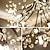 ieftine Candelabre-13auzit candelabru modern cu artificii g4 capac lămpii de cristal păpădie artă candelabru lampă de tavan în camera de zi dormitor și sufragerie